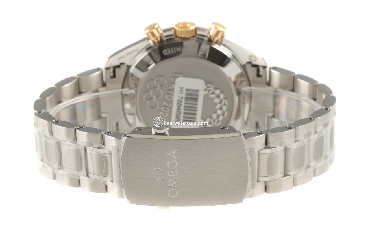 IMG_9081 Omega Speedmaster Mens watch Unisex Manual winding Gold Steel 522.20.42.30.01.001 Replica 7