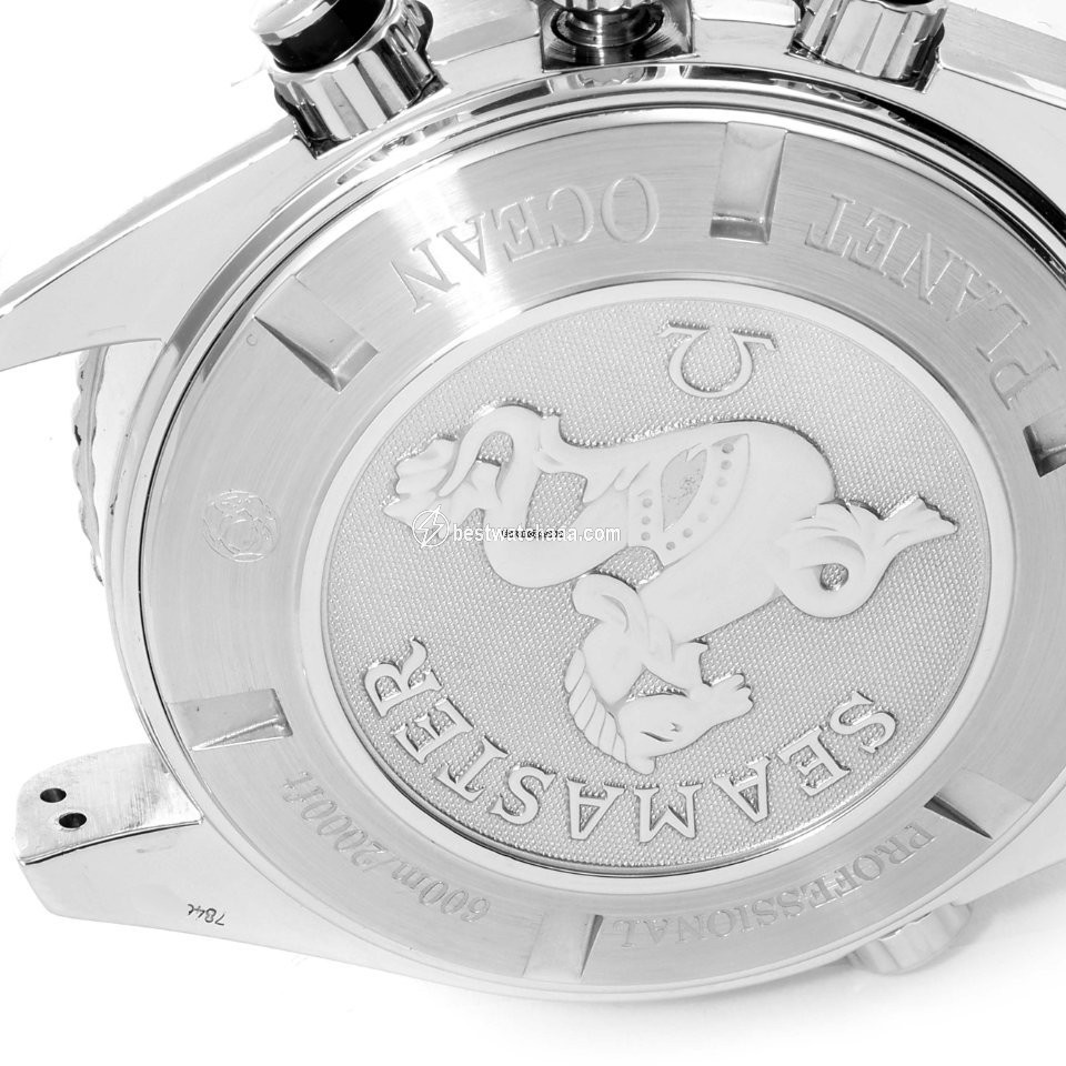 IMG_9081 Omega Seamaster Planet Ocean Chronograph Mens watch Unisex Automatic Steel 2210.51.00 Replica 7