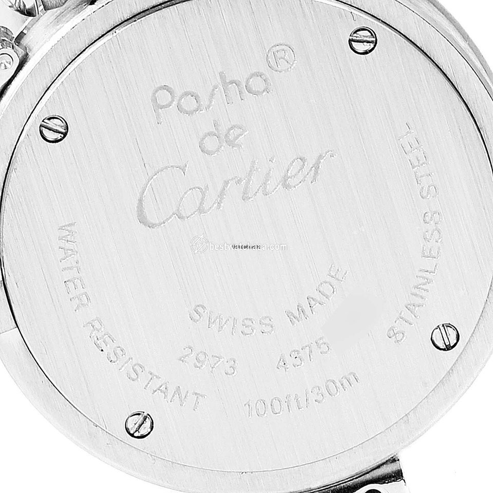 IMG_9081 Cartier Pasha Womens watch Quartz Steel W3140008 Replica 7