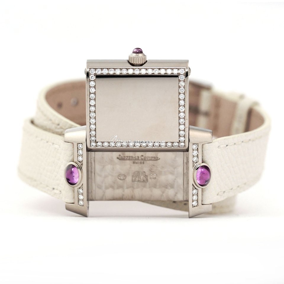 IMG_9081 Jaeger-LeCoultre Reverso Womens watch White gold Q2623402 Replica 7