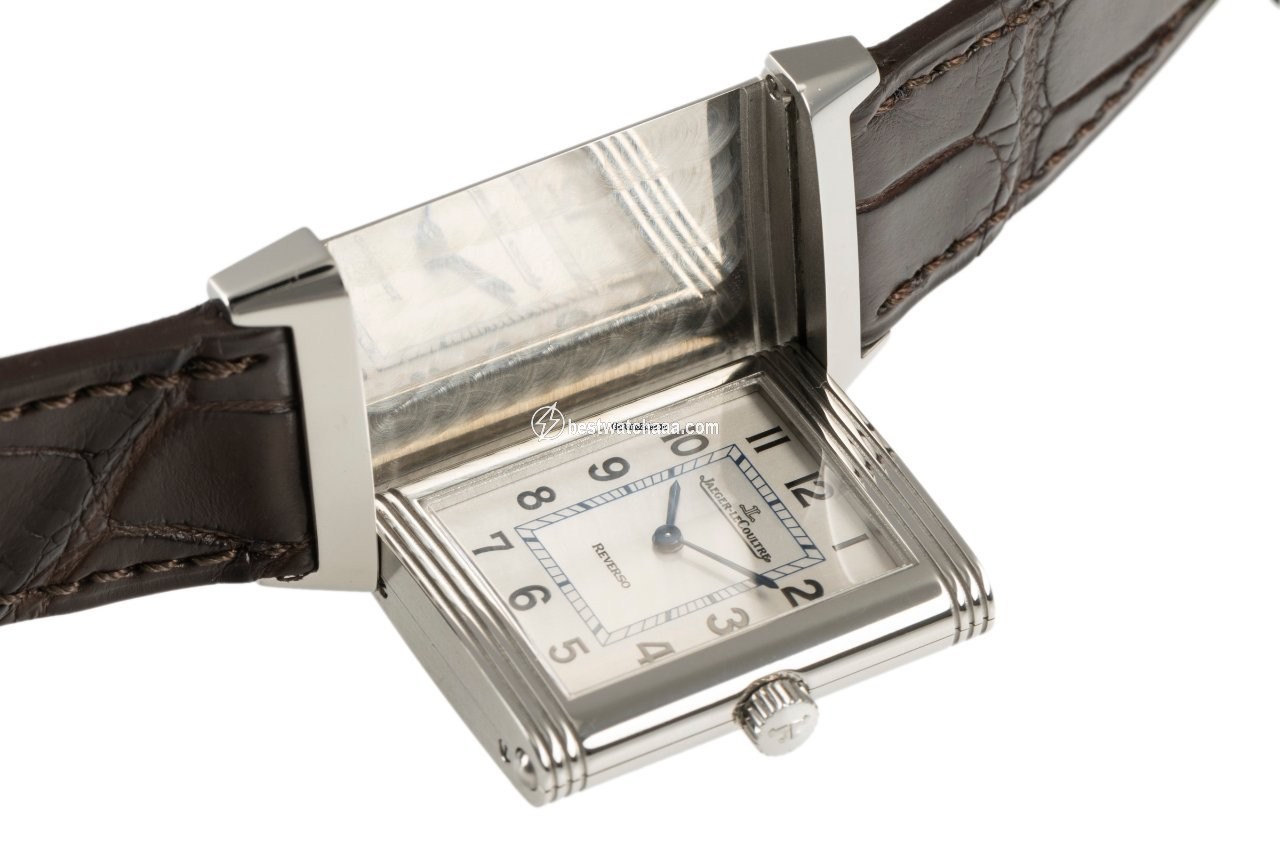 IMG_9081 Jaeger-LeCoultre Reverso Classique Mens watch Unisex Quartz Steel 252.8.47 Replica 7