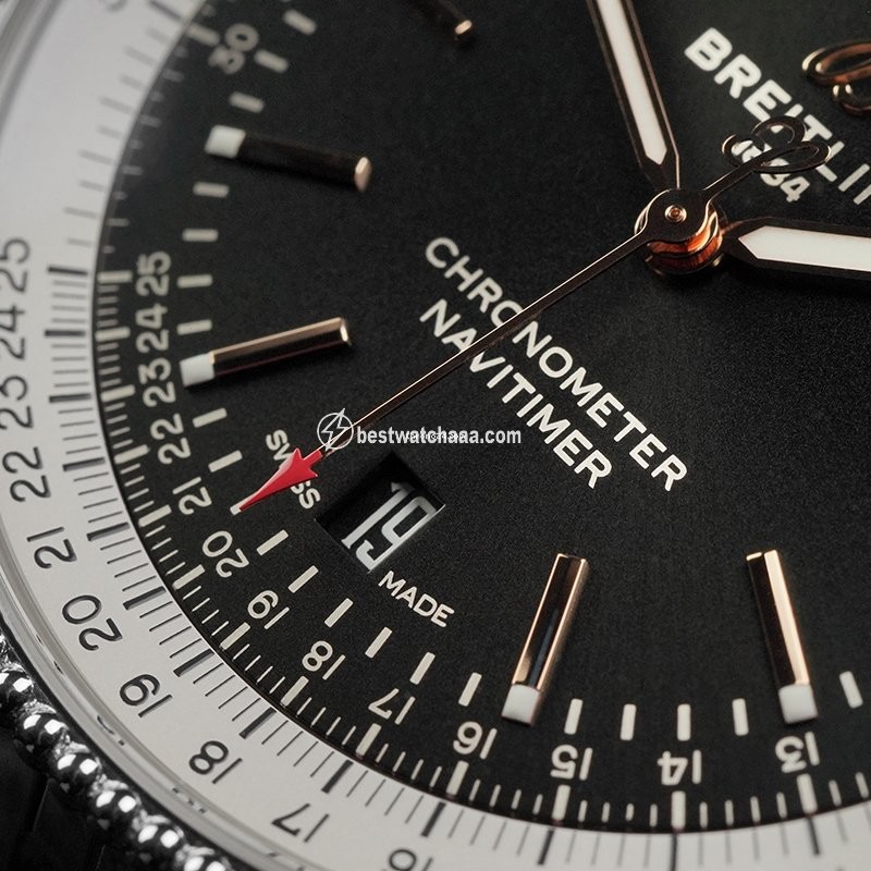 IMG_9081 Breitling Navitimer Mens watch Unisex Automatic Steel A17326211B1A1 Replica 7