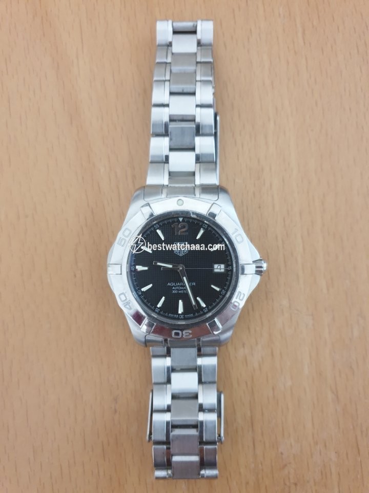 IMG_9081 TAG Heuer Aquaracer 300M Mens watch Unisex Automatic Steel WAF2110 Replica 7