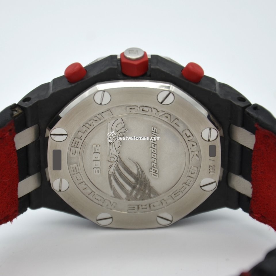 IMG_9081 Audemars Piguet Royal Oak Offshore Chronograph Mens watch Unisex Automatic Carbon 26190OS.OO.D003CU.01 Replica 7