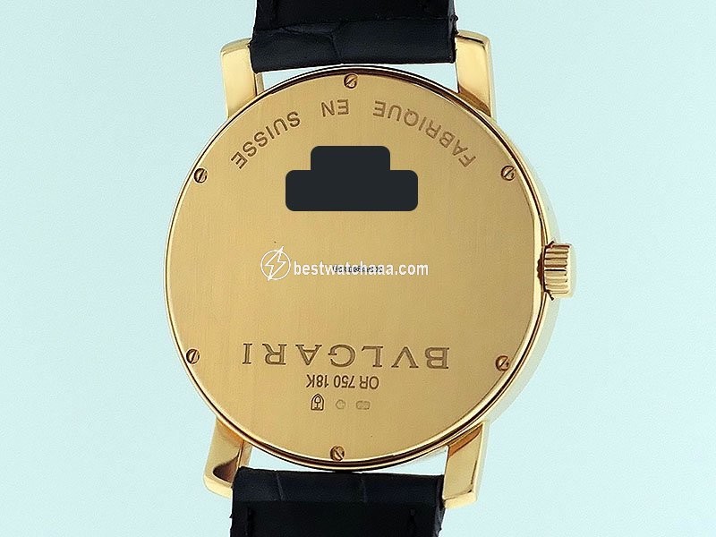 IMG_9081 Bulgari Bulgari Mens watch Unisex Manual winding Rose gold BBP41GL Replica 7