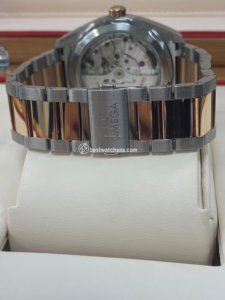 IMG_9081 Omega Seamaster Aqua Terra Mens watch Unisex Automatic Gold Steel 220.20.41.21.06.001 Replica 7