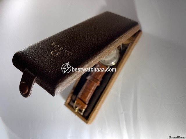 IMG_9081 Omega Mens watch Unisex Manual winding Rose gold CRONOMETRE Replica 7