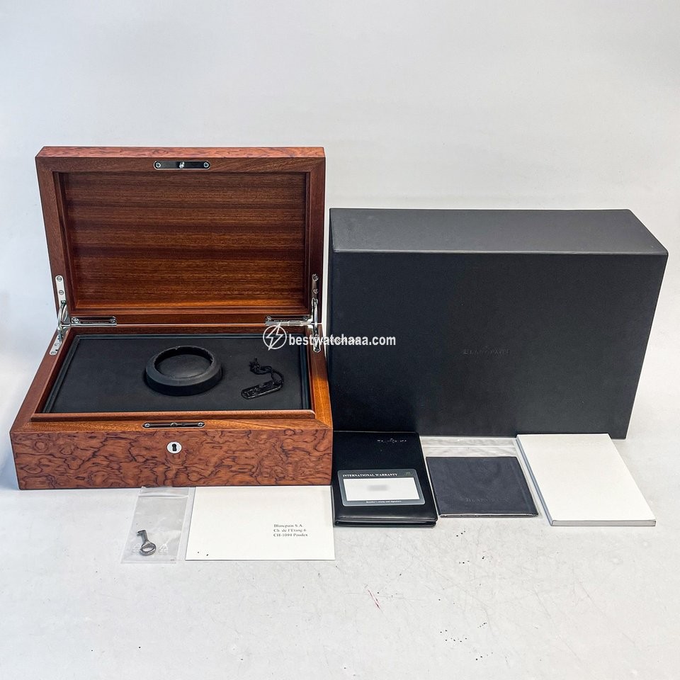 IMG_9081 Blancpain Villeret Mens watch Unisex Automatic Rose gold 6661-3631-55B Replica 7
