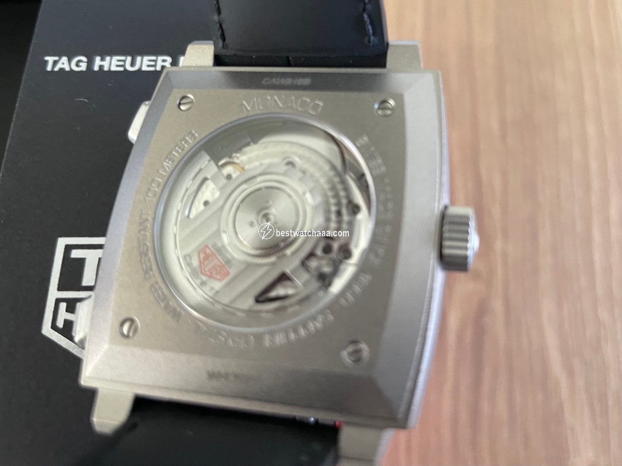 IMG_9081 TAG Heuer Monaco Mens watch Unisex Automatic Titanium CAW218B.FC6496 Replica 7