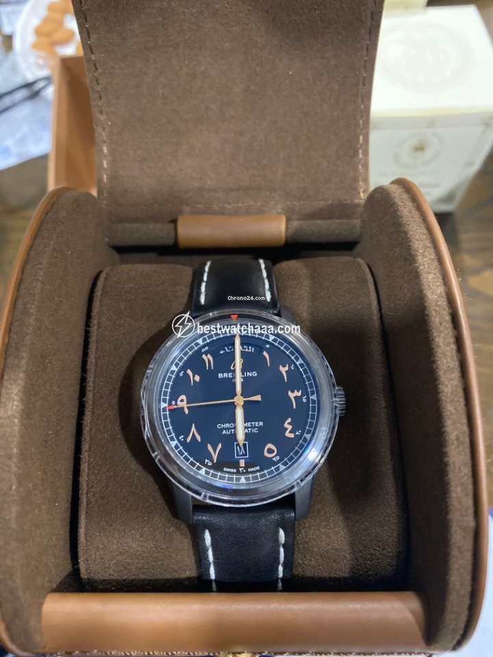IMG_9081 Breitling Aviator 8 Mens watch Unisex Automatic M453301A1B1X2 Replica 7