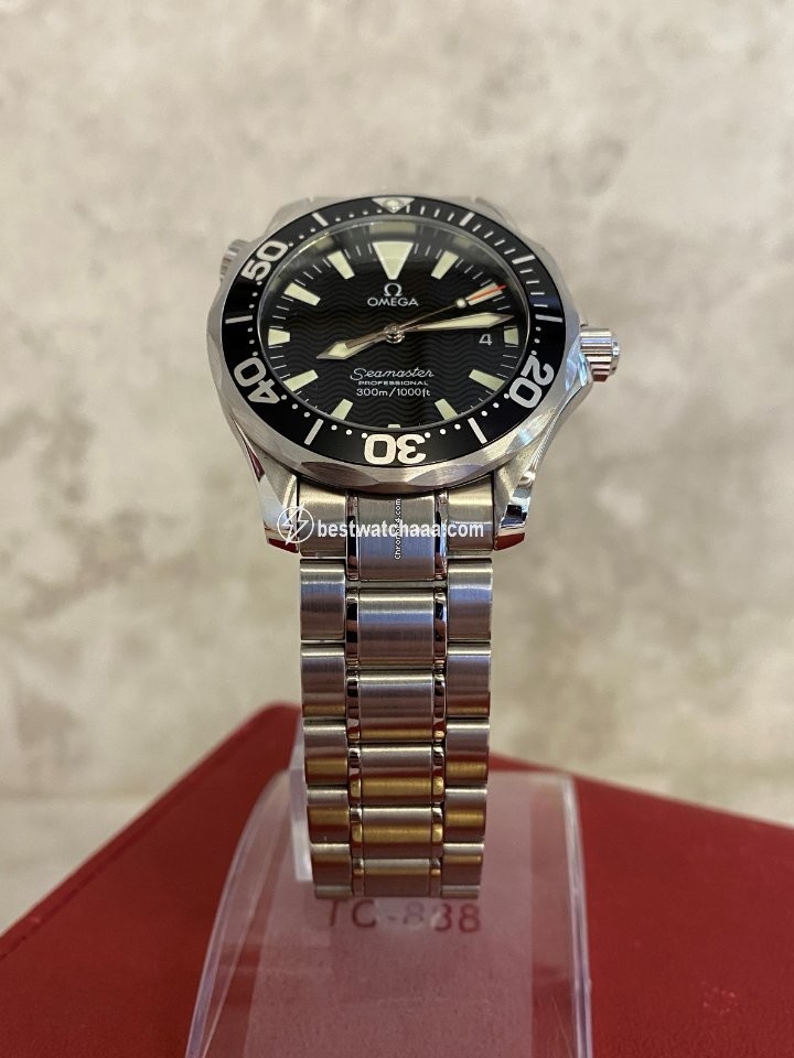 IMG_9081 Omega Seamaster Mens watch Unisex Quartz Steel 2262.50 Replica 7