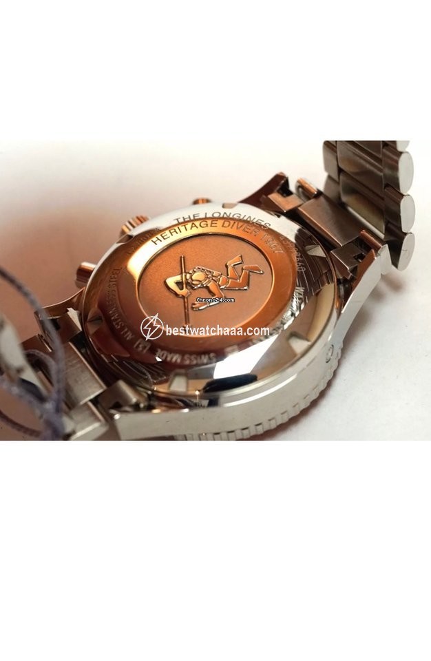 IMG_9081 Longines Heritage Mens watch Unisex Automatic Steel L2.808.4.52.6 Replica 7