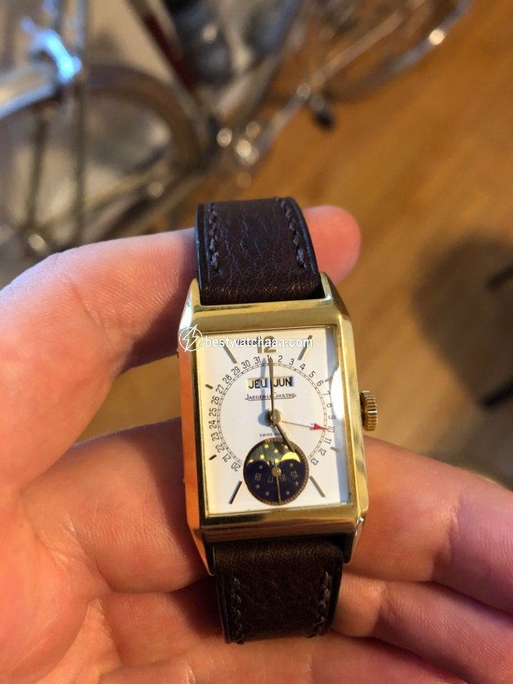 IMG_9081 Jaeger-LeCoultre Mens watch Unisex Manual winding Yellow gold 141.010.1 Replica 7
