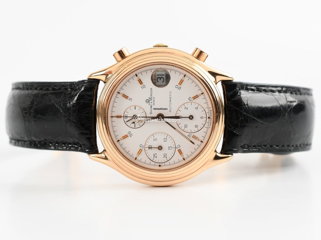 IMG_9081 Baume & Mercier Mens watch Unisex Automatic Rose gold MV045149 Replica 7