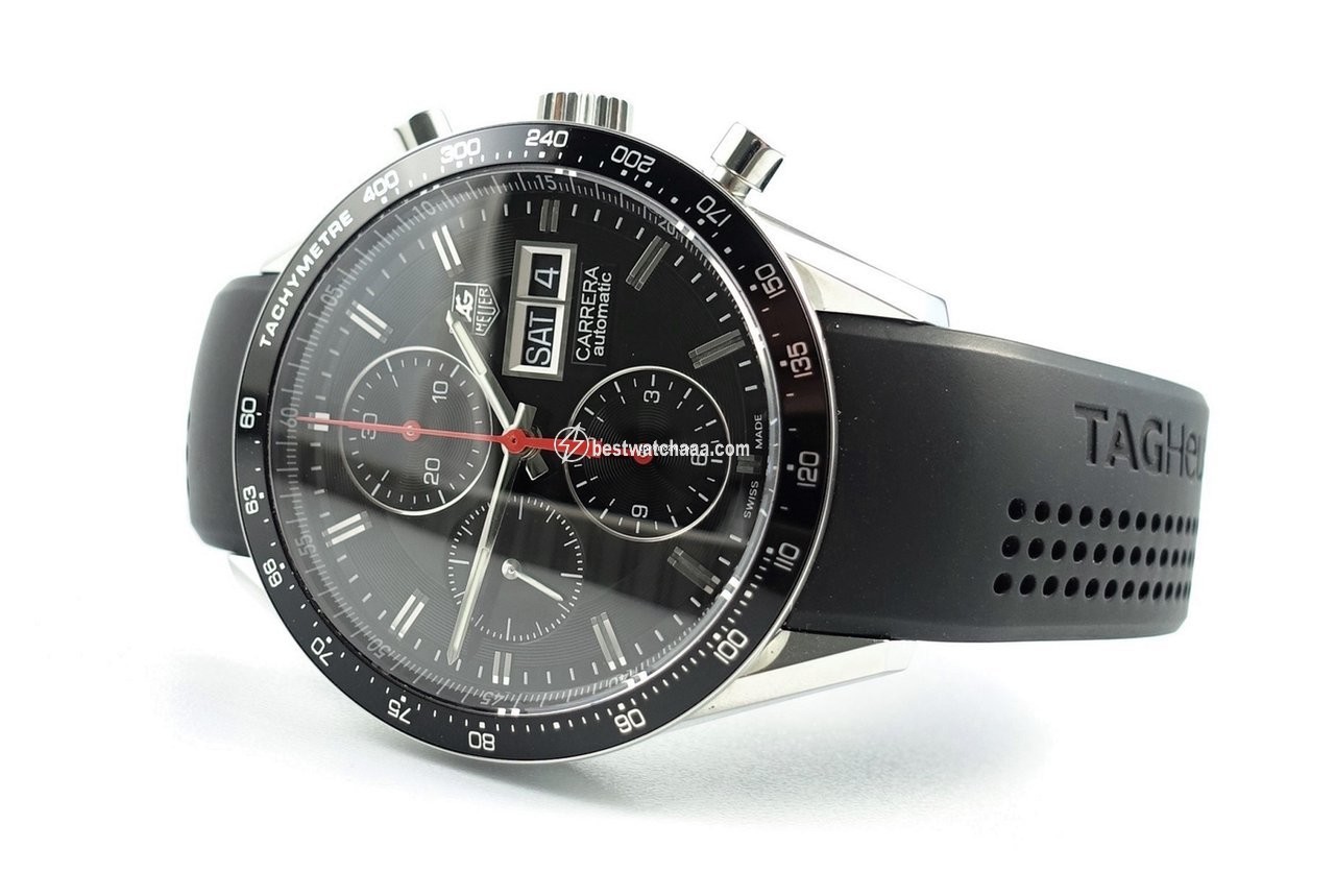 IMG_9081 TAG Heuer Carrera Calibre 16 Mens watch Unisex Automatic Steel cv201ah.ft6014 Replica 7
