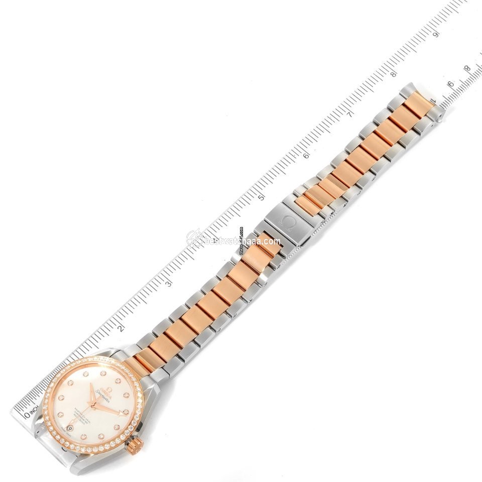 IMG_9081 Omega Seamaster Aqua Terra Womens watch Automatic Steel 231.25.39.21.55.001 Replica 7