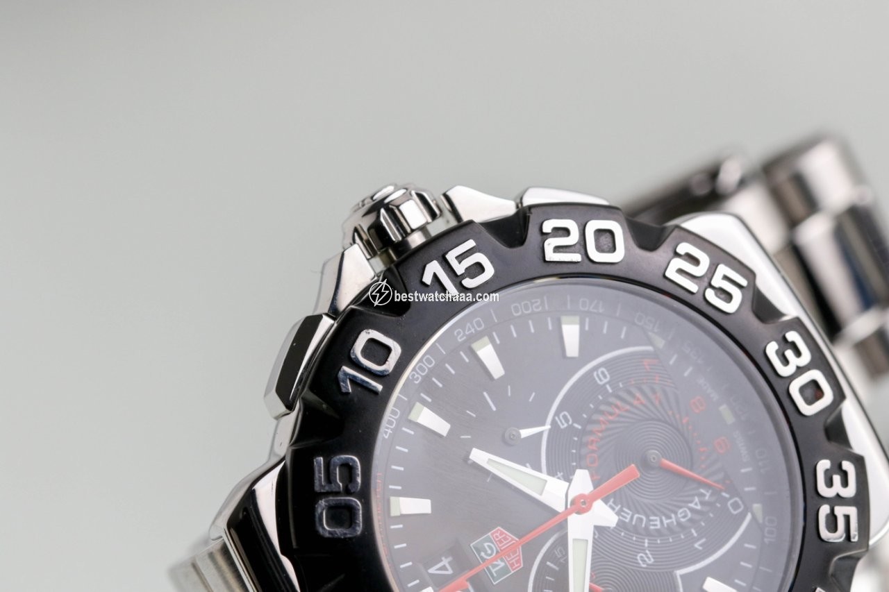IMG_9081 TAG Heuer Formula 1 Quartz Mens watch Unisex Quartz Steel CAH1015.BA0855 Replica 7