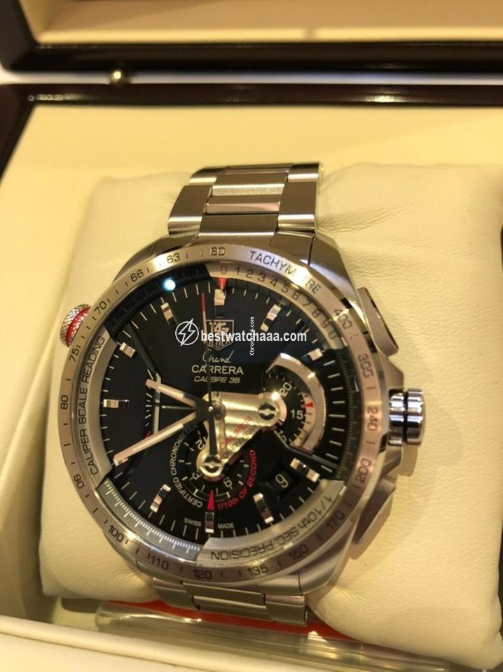 IMG_9081 TAG Heuer Grand Carrera Mens watch Unisex Automatic Steel CAV5115 Replica 7