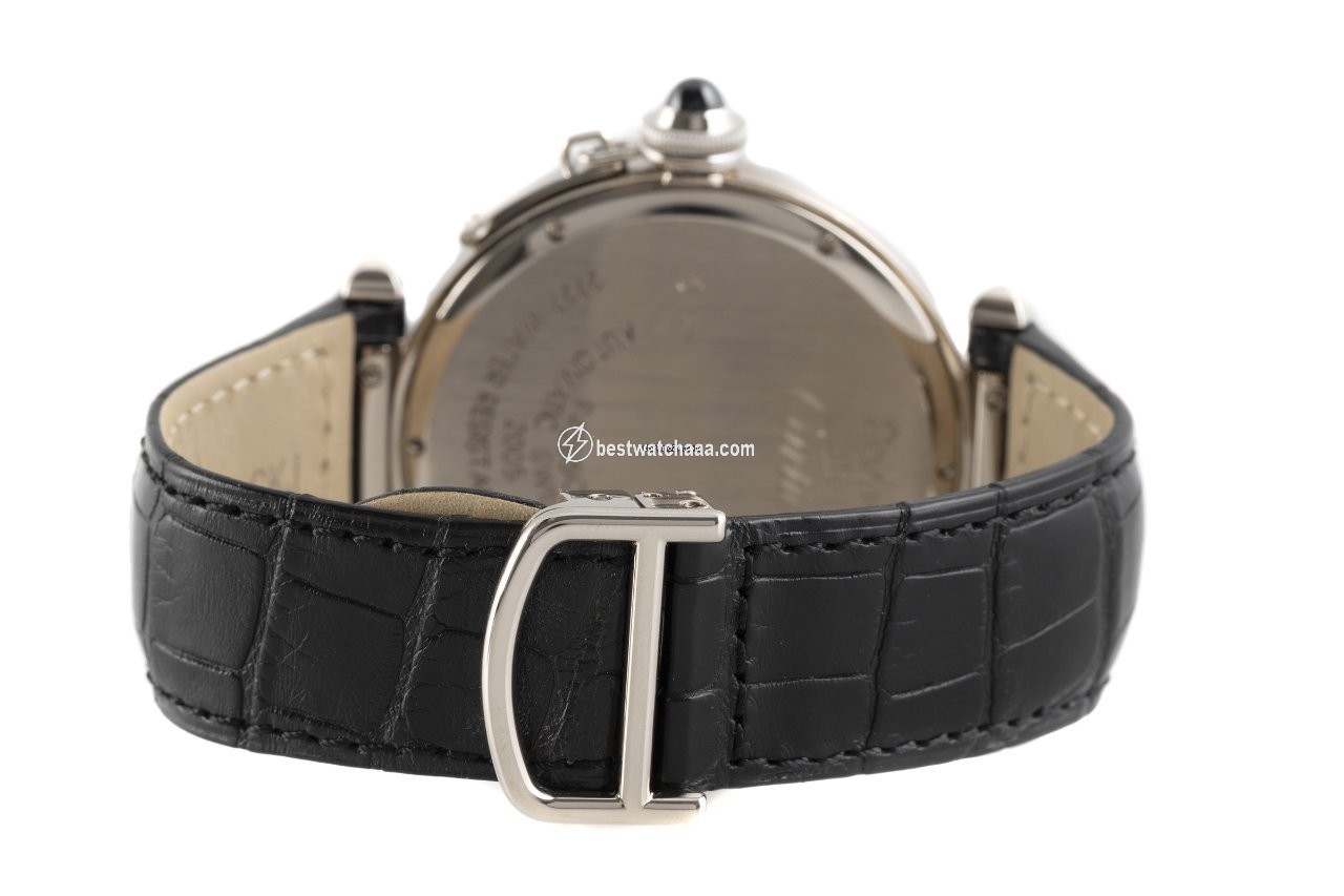 IMG_9081 Cartier Pasha Mens watch Unisex Automatic White gold 2727 Replica 7
