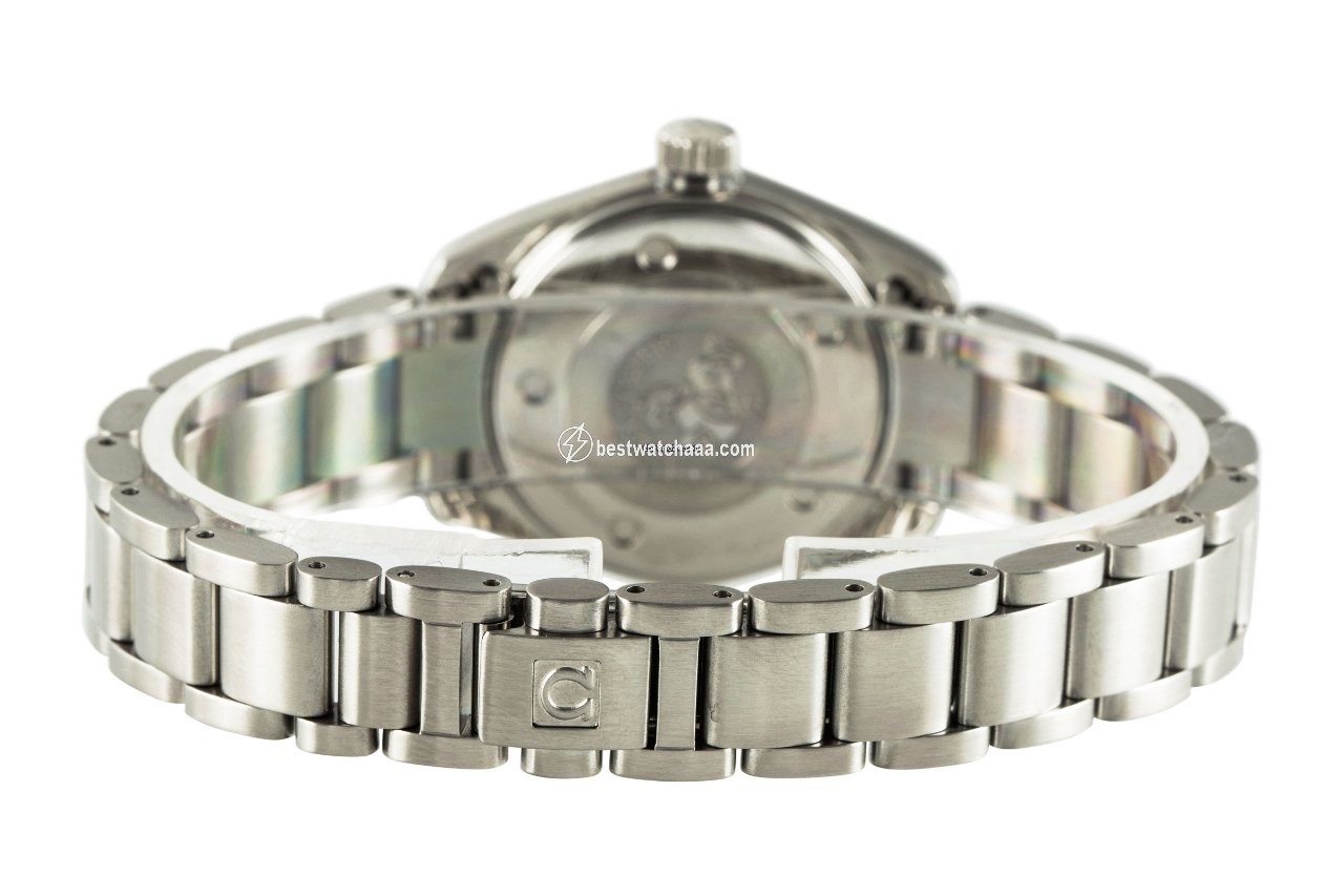 IMG_9081 Omega Seamaster Aqua Terra Womens watch Quartz Steel 2577.30.00 Replica 7