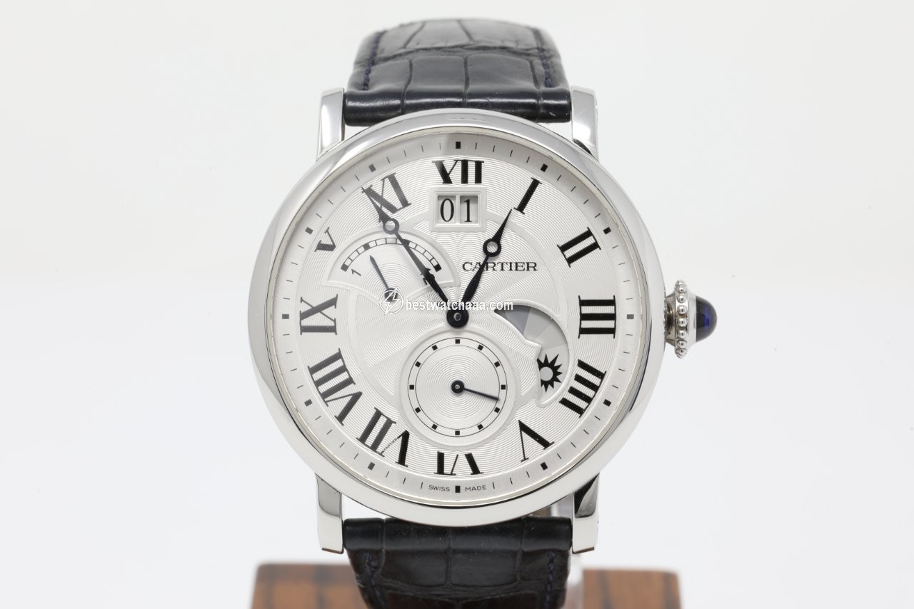 IMG_9081 Cartier Rotonde de Cartier Mens watch Unisex Automatic Steel W1556368 Replica 7