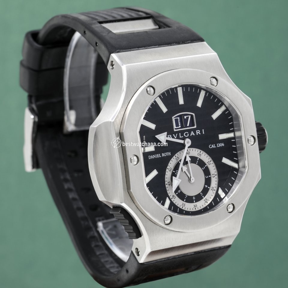 IMG_9081 Bulgari Daniel Roth Mens watch Unisex Automatic Steel BRE56BSLDCHS Replica 7
