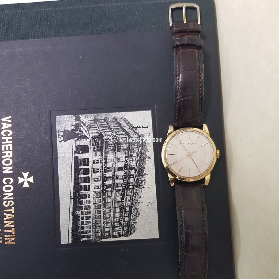 IMG_9081 Vacheron Constantin Mens watch Unisex Manual winding Yellow gold 6033 Replica 7