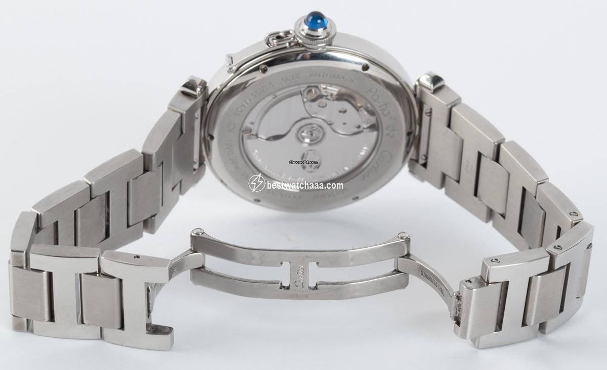 IMG_9081 Cartier Pasha Mens watch Unisex Automatic Steel W31072M7 Replica 7