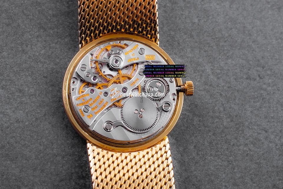 IMG_9081 Vacheron Constantin Womens watch Manual winding Yellow gold 6898 Replica 7