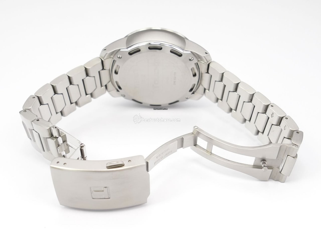 IMG_9081 Tissot T-Touch II Mens watch Unisex Quartz Steel T047.420.11.051.00 Replica 7