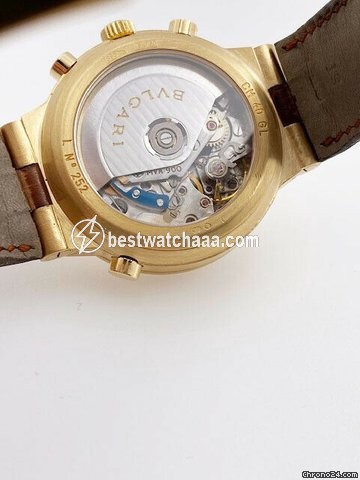 IMG_9081 Bulgari Diagono Automatic Yellow gold REF. CH 40 GL Replica 7