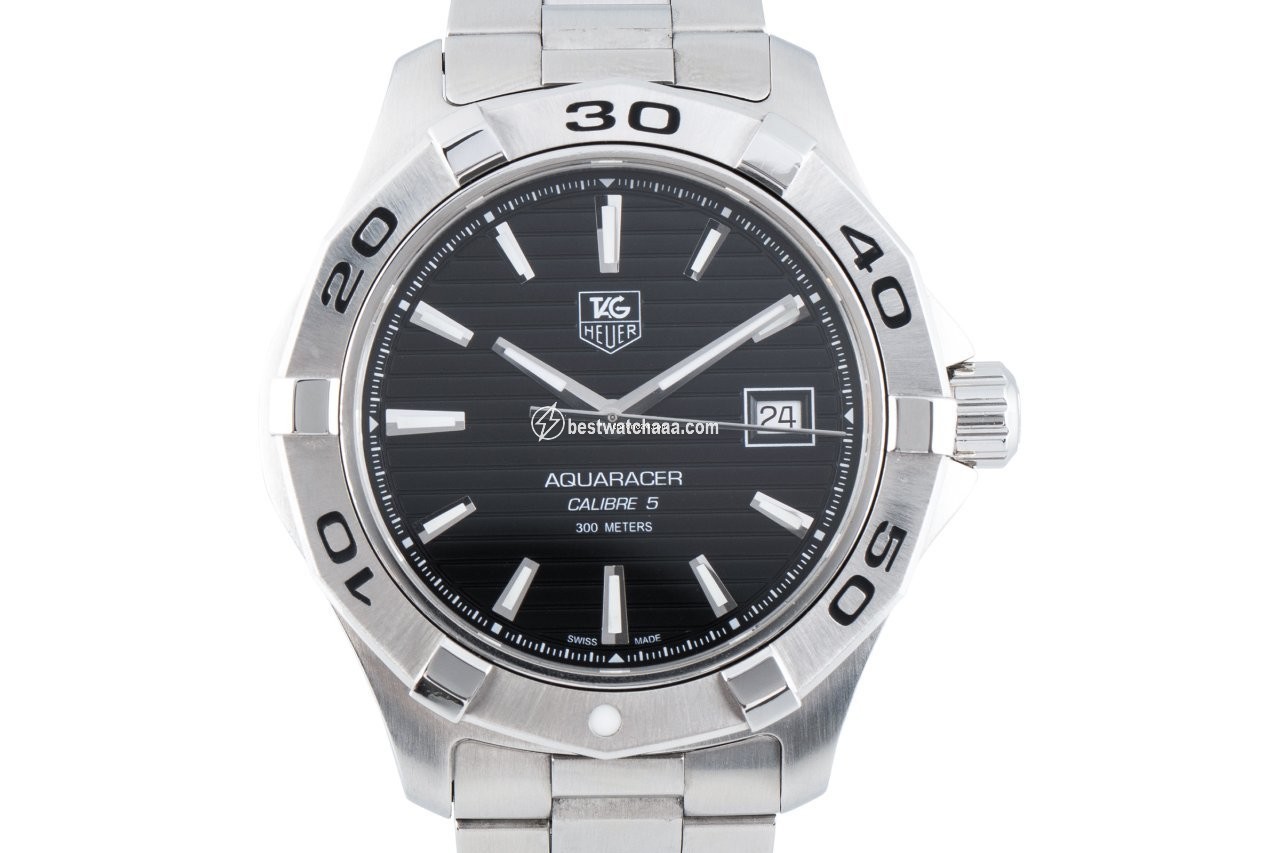 IMG_9081 TAG Heuer Aquaracer 300M Mens watch Unisex Automatic Steel WAP2010 Replica 7