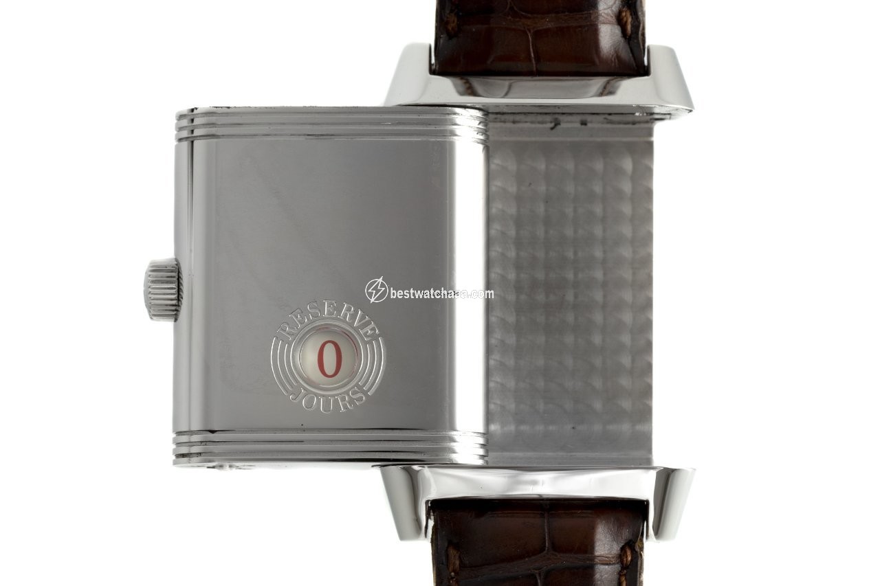 IMG_9081 Jaeger-LeCoultre Grande Reverso Mens watch Unisex Manual winding Steel 240.8.14 Replica 7