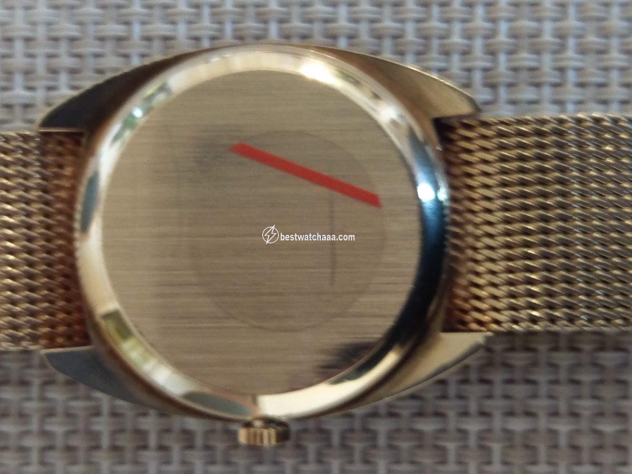 IMG_9081 Omega De Ville Mens watch Unisex Automatic Yellow gold 3625 045 (1061) Replica 7