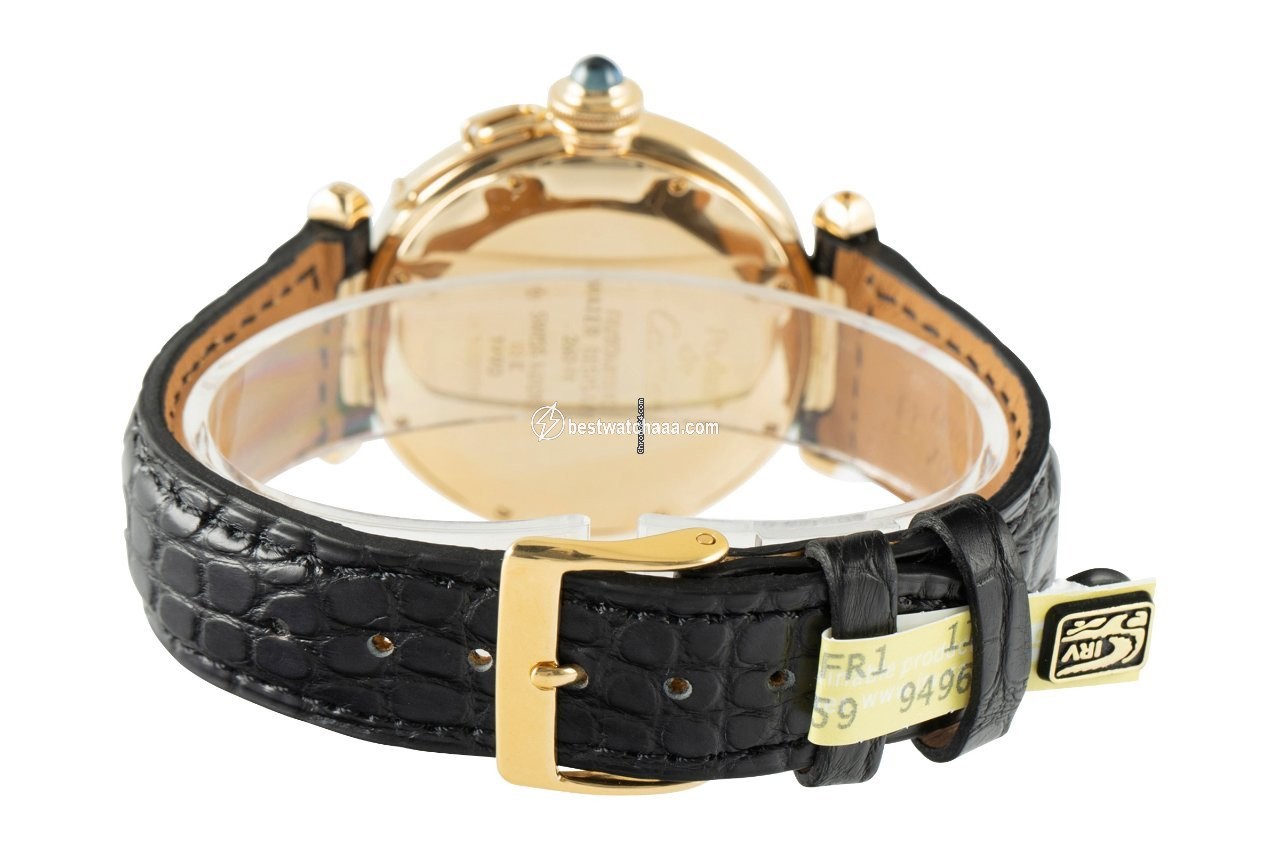 IMG_9081 Cartier Pasha Mens watch Unisex Automatic Yellow gold 1990 Replica 7