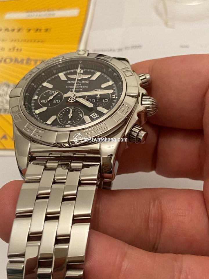 IMG_9081 Breitling Chronomat 44 Mens watch Unisex Automatic Steel AB011012.M524.375A Replica 7