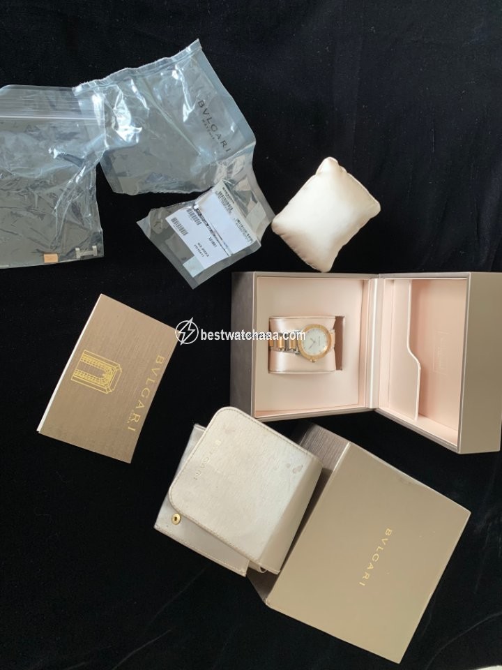 IMG_9081 Bulgari Bulgari Womens watch Automatic Gold Steel 101891 BBL33WSPG 12 Replica 7