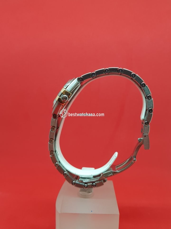 IMG_9081 Omega Constellation Quartz Womens watch Quartz Gold Steel 123.20.24.60.55.006 Replica 7