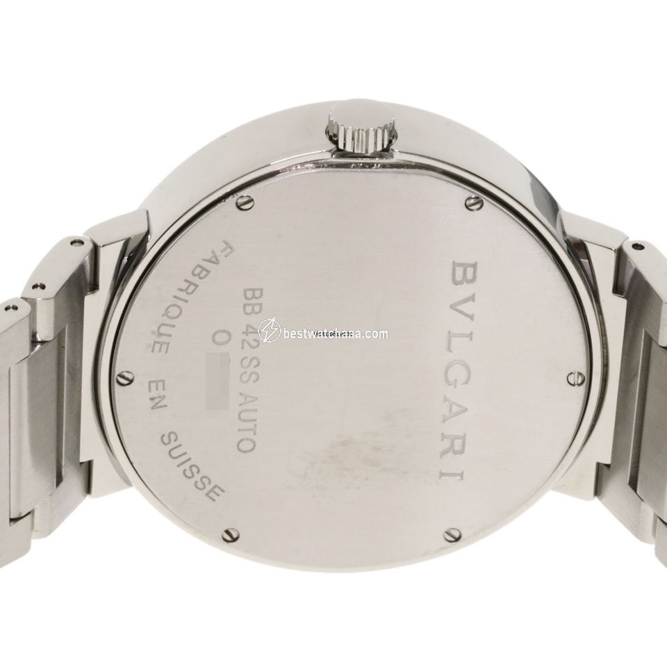 IMG_9081 Bulgari Bulgari Mens watch Unisex Automatic Steel BB42WSSD N Replica 7