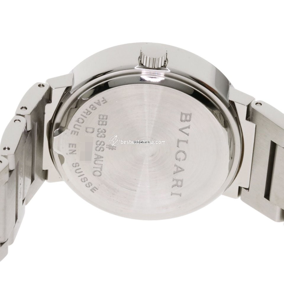 IMG_9081 Bulgari Bulgari Mens watch Unisex Automatic Steel BB33WSSD N Replica 7