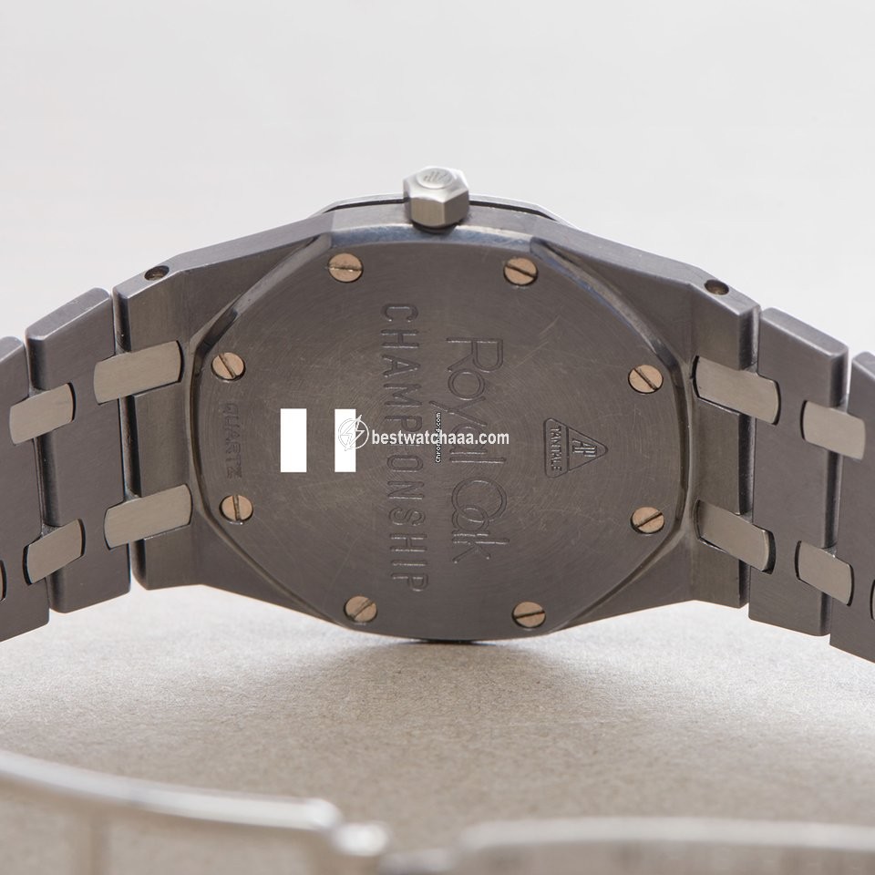 IMG_9081 Audemars Piguet Royal Oak Mens watch Unisex Quartz Tantalum 56175TT Replica 7