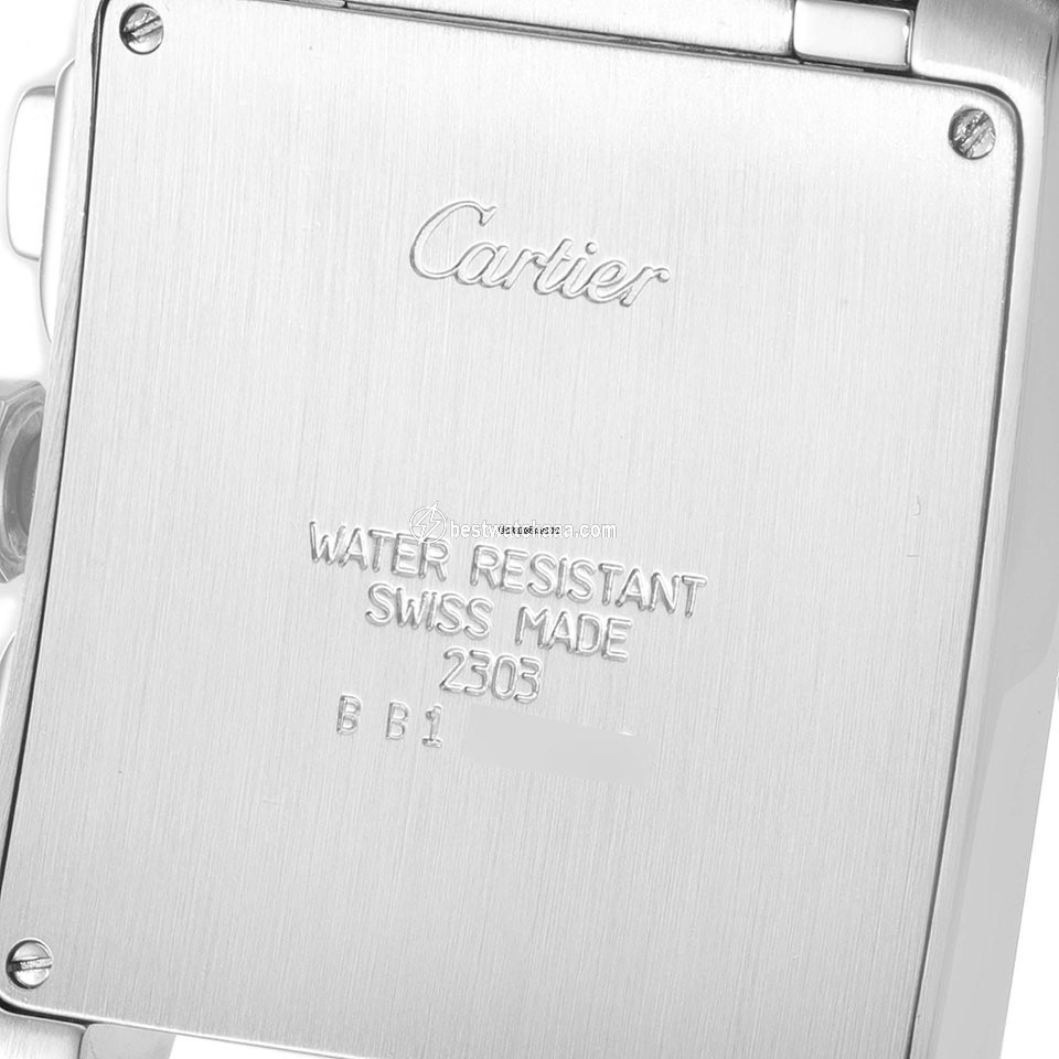 IMG_9081 Cartier Tank Francaise Mens watch Unisex Quartz W51001Q3 Replica 7