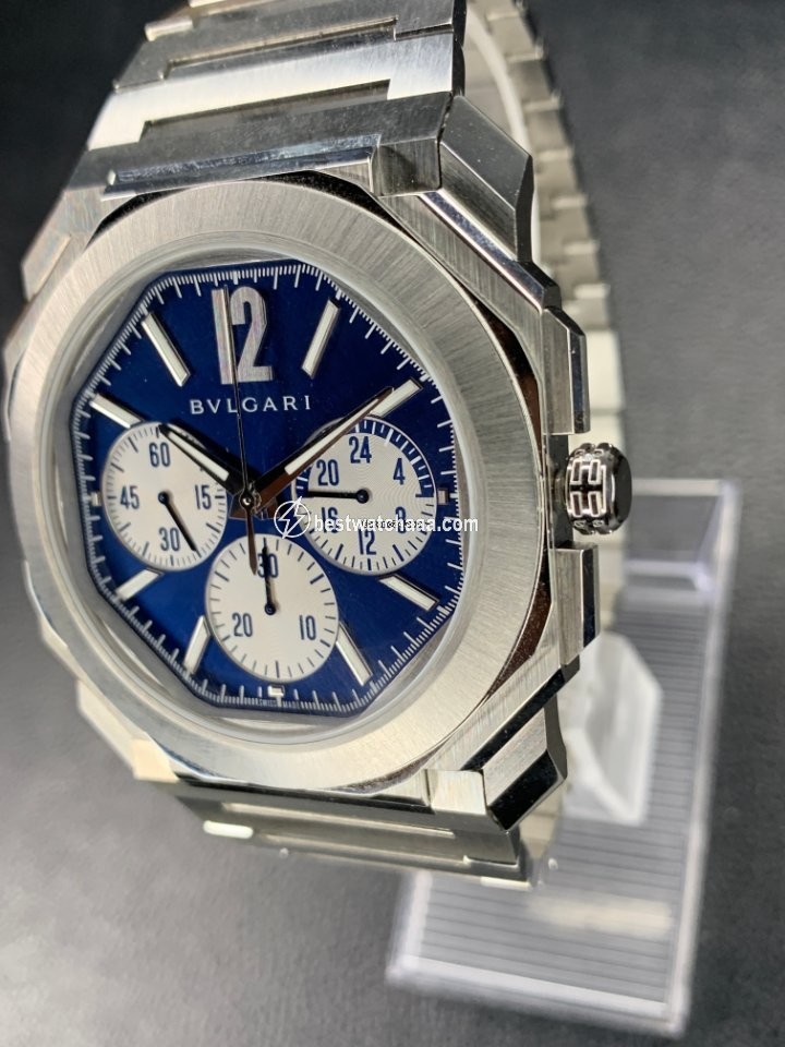 IMG_9081 Bulgari Octo Mens watch Unisex Automatic Steel 103467 Replica 7