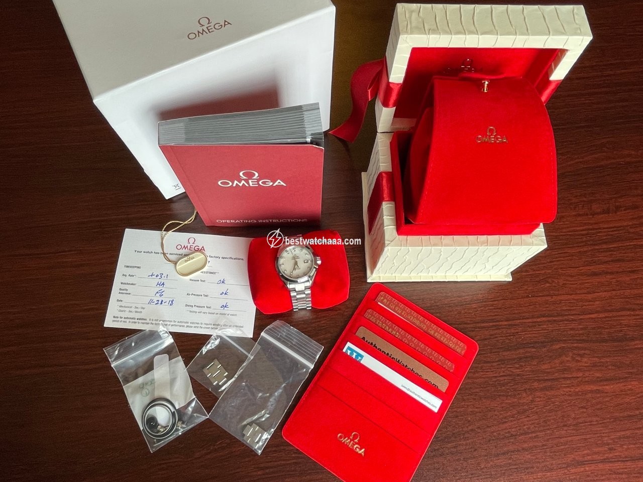 IMG_9081 Omega Seamaster Aqua Terra Womens watch Automatic Steel 231.10.34.20.55.001 Replica 7