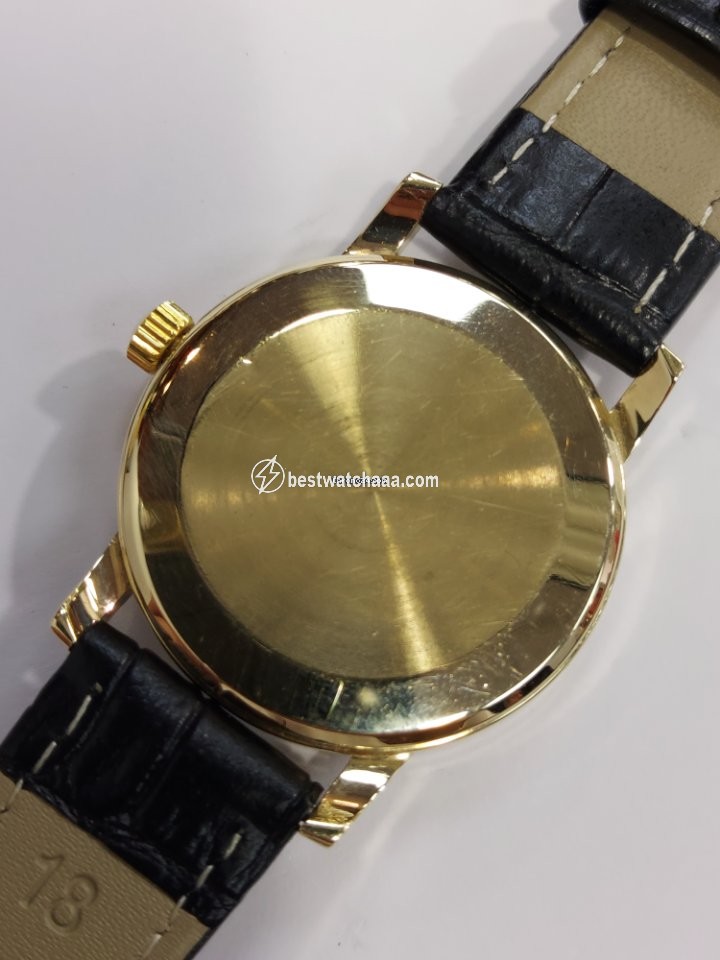 IMG_9081 Omega Seamaster Mens watch Unisex Manual winding Yellow gold 998358 Replica 7
