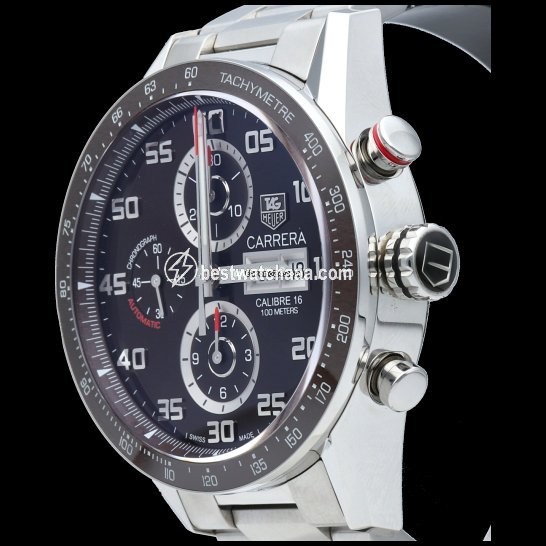 IMG_9081 TAG Heuer Carrera Calibre 16 Mens watch Unisex Automatic Steel CV2A1S.BA0799 Replica 7