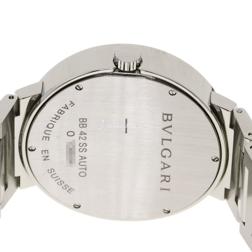 IMG_9081 Bulgari Bulgari Mens watch Unisex Automatic Steel BB42WSSD N Replica 7