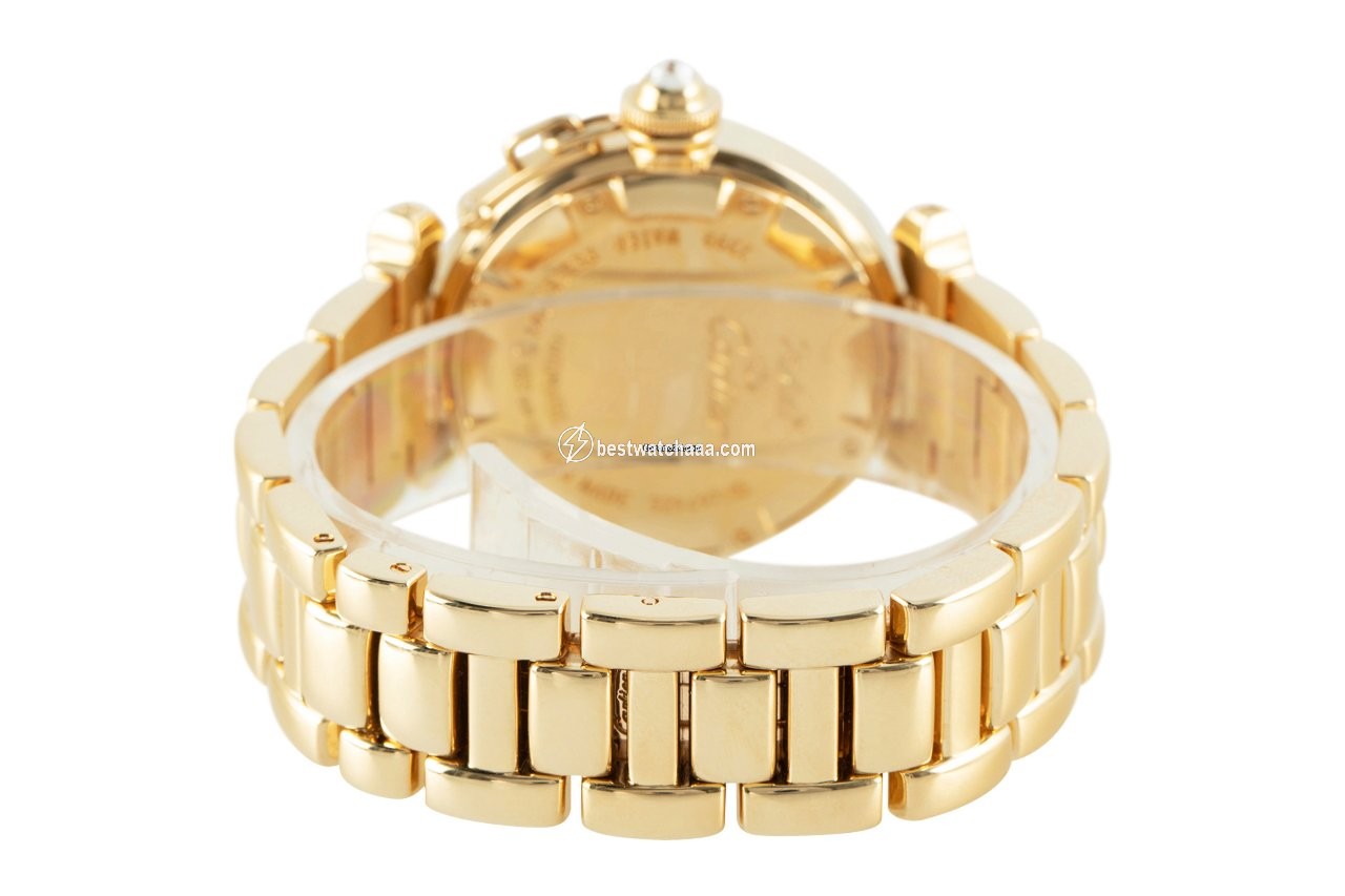IMG_9081 Cartier Pasha Womens watch Automatic Yellow gold 2399 Replica 7