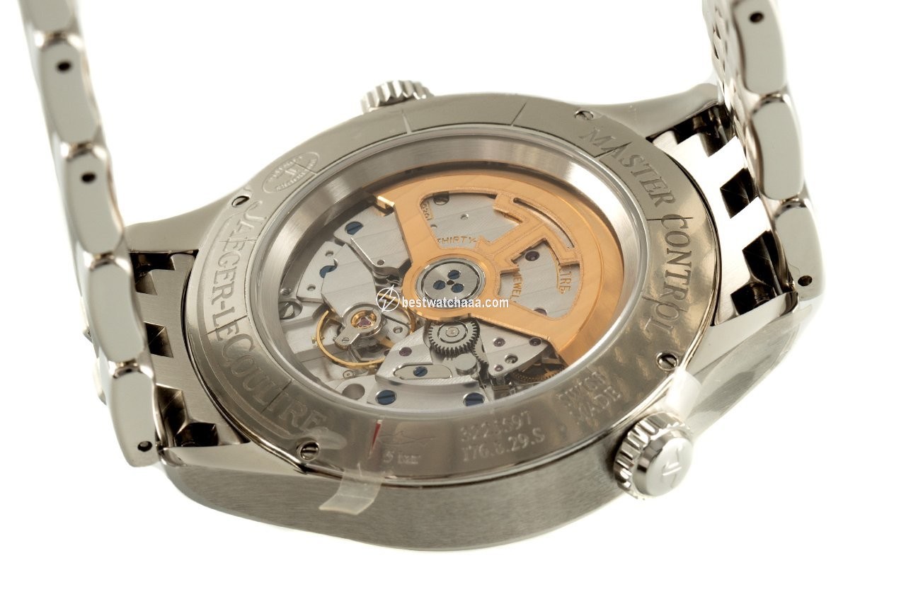 IMG_9081 Jaeger-LeCoultre Master Geographic Mens watch Unisex Automatic Steel Q1428171 Replica 7