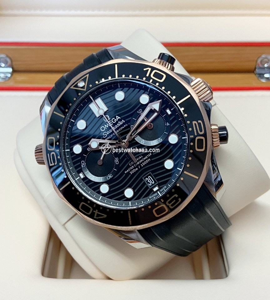 IMG_9081 Omega Seamaster Mens watch Unisex Automatic Gold Steel 210.22.44.51.01.001 Replica 7